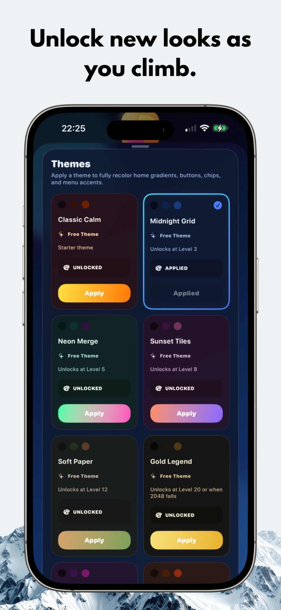 Merge Legend thema’s