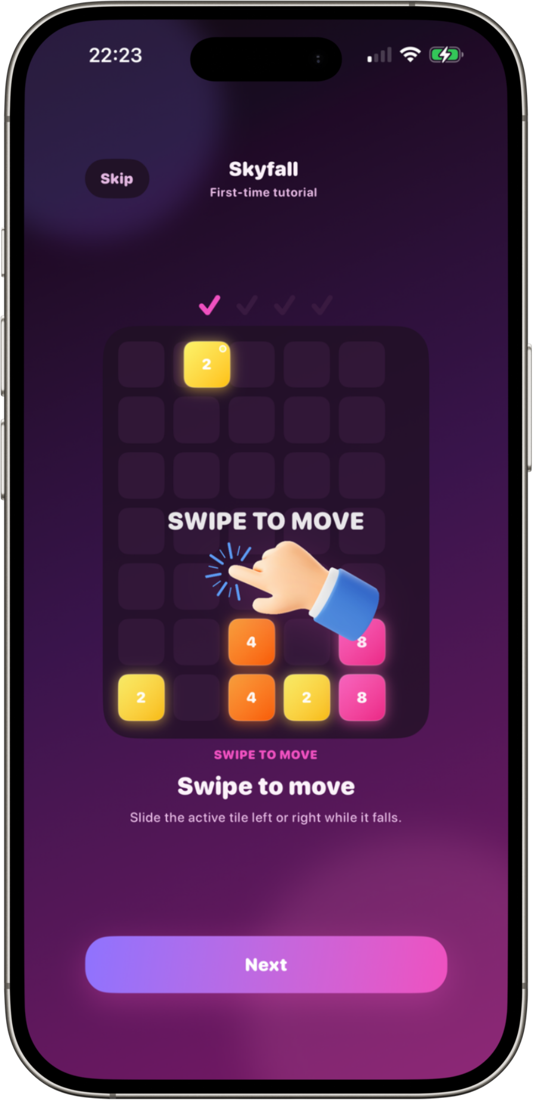 Merge Legend Skyfall op iPhone